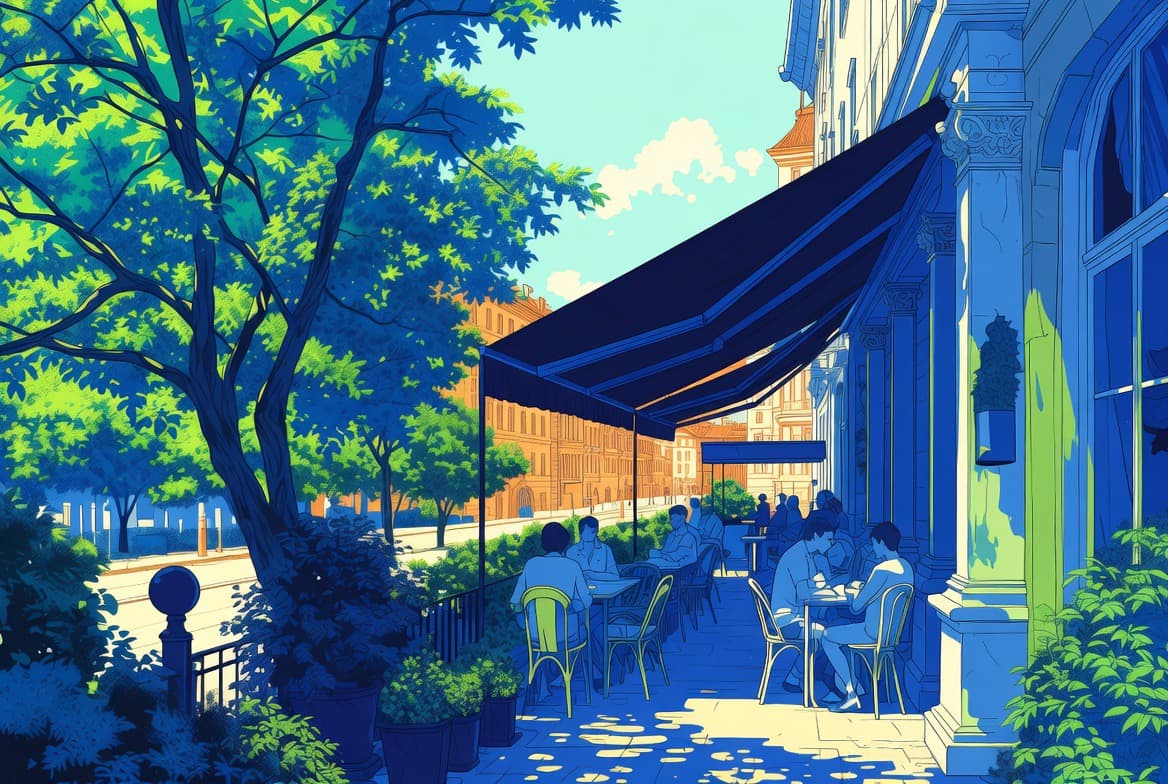 A drink